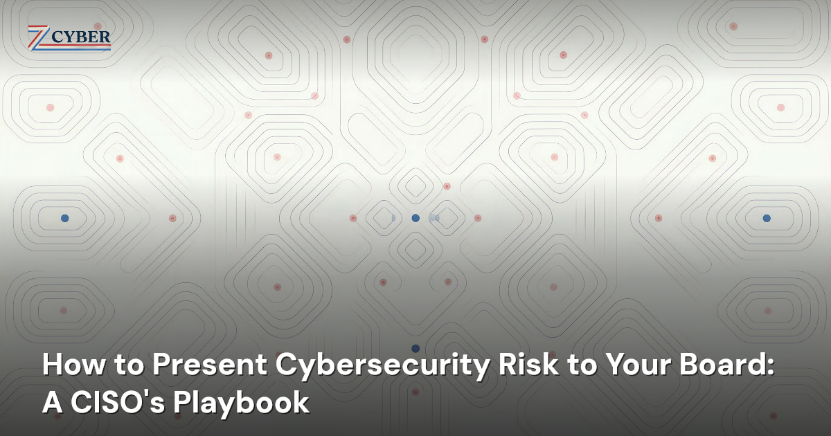 How to Present Cybersecurity Risk to Your Board: A CISO's Playbook | Z ...